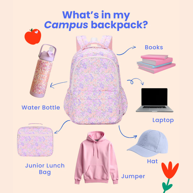 Campus (8+ yrs) what fits inside
