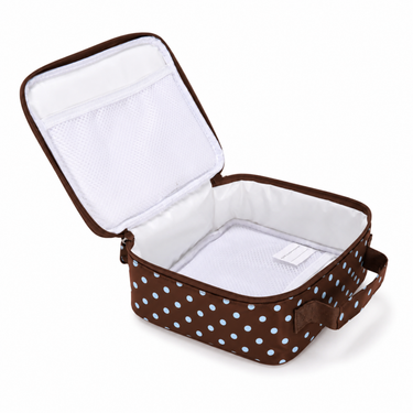 Polka Dots Mini Insulated Lunch Bag-Kinnder