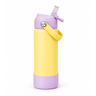 Lilac & Butter Stainless Steel Drink Bottle-Drink Bottle-Kinnder