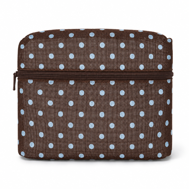 Polka Dot Mesh Wash Bag-Kinnder