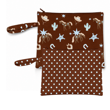 Rodeo/Polka Dot Wet Bag Duo