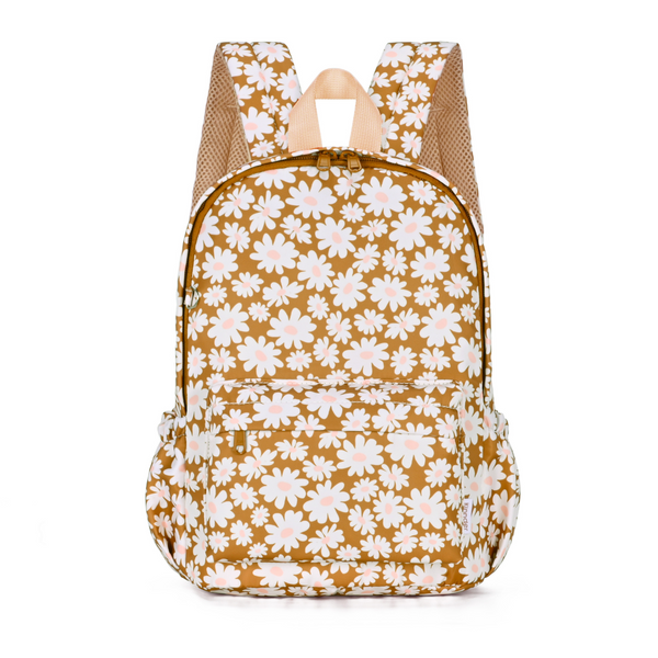 Bloom Tan Mini Daycare/Toddler Backpack-Mini Backpack-Kinnder