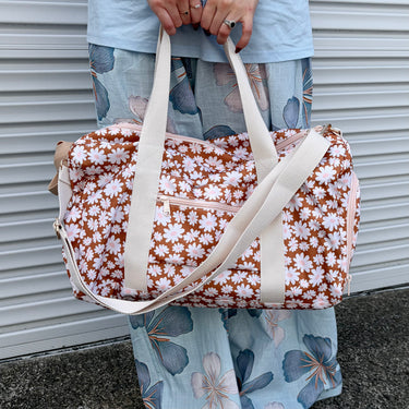Bloom Tan Weekend/Sport Duffle Bag-Duffle Bag-Kinnder