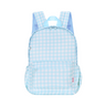 Blue Gingham Mini Daycare/Toddler Backpack-Mini Backpack-Kinnder