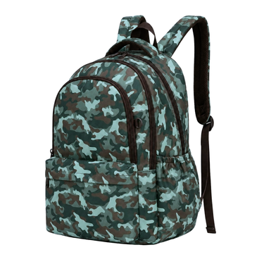 Camo Campus School Backpack-Campus Backpack-Kinnder