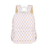 Caramel Check Mini Daycare/Toddler Backpack-Mini Backpack-Kinnder