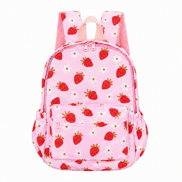 Strawberry Fields Mini Daycare/Toddler Backpack-Mini Backpack-Kinnder