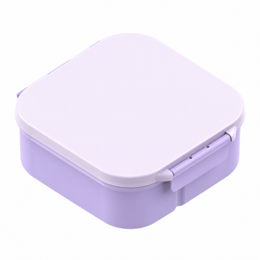 The Foodie Lunch Box Lilac & Lavender-Bento Box-Kinnder