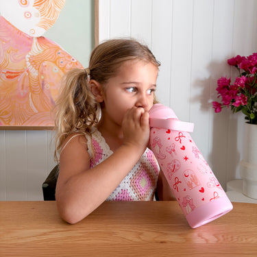 Dolly Stainless Steel Drink Bottle-Drink Bottle-Kinnder