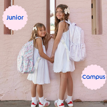 Bloom Tan Campus School Backpack-Campus Backpack-Kinnder