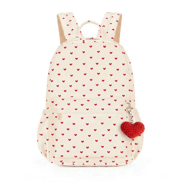 Heart Crochet Bag Charm Keyring-Kinnder