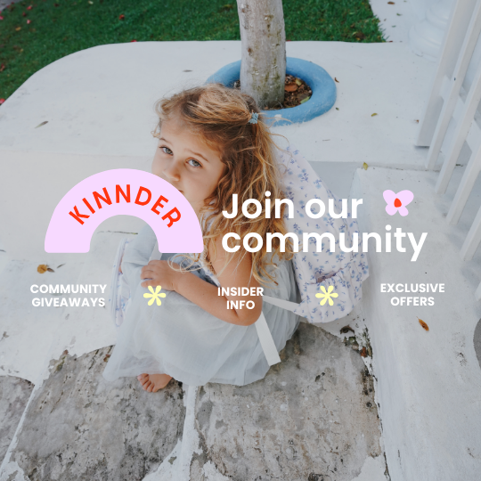 join community banner with kinnder logo