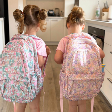 Mermaid Aqua Campus School Backpack 2.0-Campus Backpack-Kinnder