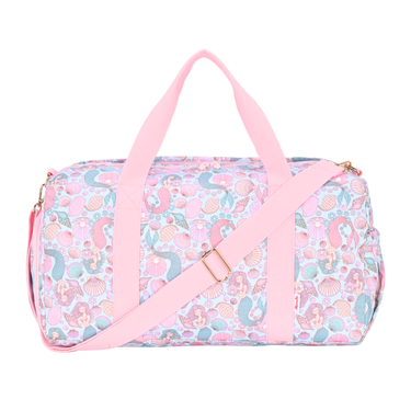Mermaid Aqua Weekend/Sport Duffle Bag-Duffle Bag-Kinnder