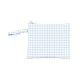 Mermaid Aqua/Blue Gingham Wet Bag Duo-Wet Bag-Kinnder