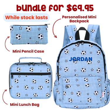 Soccer Star Mini Daycare/Toddler Backpack-Mini Backpack-Kinnder