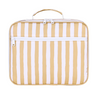 Mustard Stripe Junior Insulated Lunch Bag + Ice Pack-Junior Lunch Bag-Kinnder