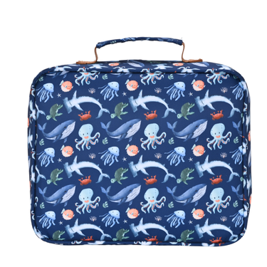 Ocean Friends Junior Insulated Lunch Bag + Ice Pack-Junior Lunch Bag-Kinnder