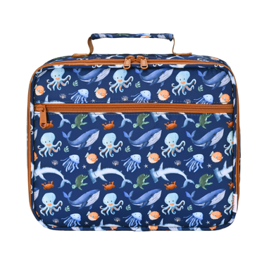 Ocean Friends Junior Insulated Lunch Bag + Ice Pack-Junior Lunch Bag-Kinnder