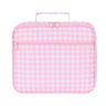 Pink Gingham Junior Insulated Lunch Bag + Ice Pack-Junior Lunch Bag-Kinnder