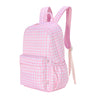 Pink Gingham Junior Kindy/School Backpack-Junior Backpack-Kinnder