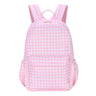 Pink Gingham Junior Kindy/School Backpack-Junior Backpack-Kinnder