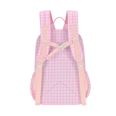 Pink Gingham Mini Daycare/Toddler Backpack-Mini Backpack-Kinnder