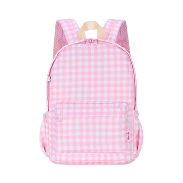 Pink Gingham Mini Daycare/Toddler Backpack-Mini Backpack-Kinnder