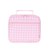 Pink Gingham Mini Insulated Lunch Bag-Kinnder