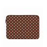 Polka Dot Padded Laptop Sleeve-Kinnder