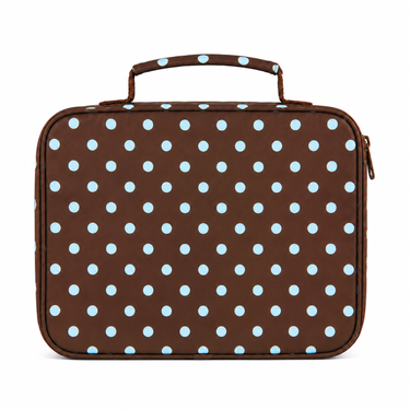 Polka Dots Junior Insulated Lunch Bag + Ice Pack-Junior Lunch Bag-Kinnder