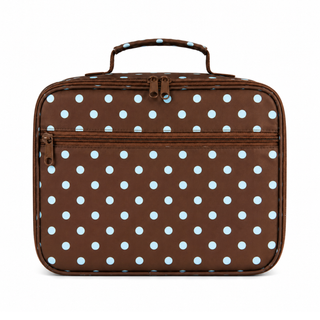 Polka Dots Junior Insulated Lunch Bag + Ice Pack-Junior Lunch Bag-Kinnder