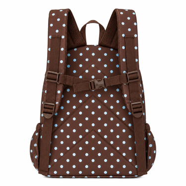 Polka Dots Mini Daycare/Toddler Backpack-Mini Backpack-Kinnder