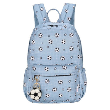 Soccer Ball Crochet Bag Charm Keyring-Kinnder