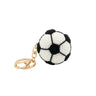 Soccer Ball Crochet Bag Charm Keyring-Kinnder