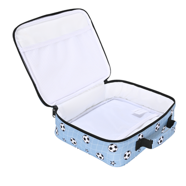 Soccer Star Junior Insulated Lunch Bag + Ice Pack-Junior Lunch Bag-Kinnder