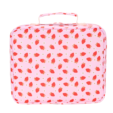 Strawberry Fields Junior Insulated Lunch Bag + Ice Pack-Junior Lunch Bag-Kinnder