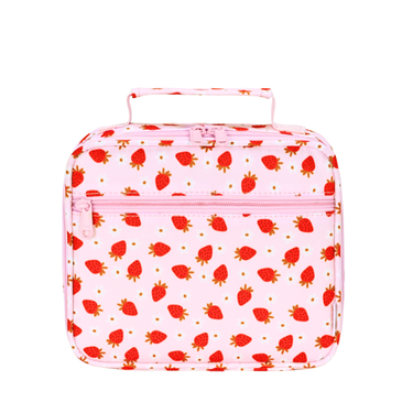 Strawberry Fields Mini Insulated Lunch Bag-Kinnder