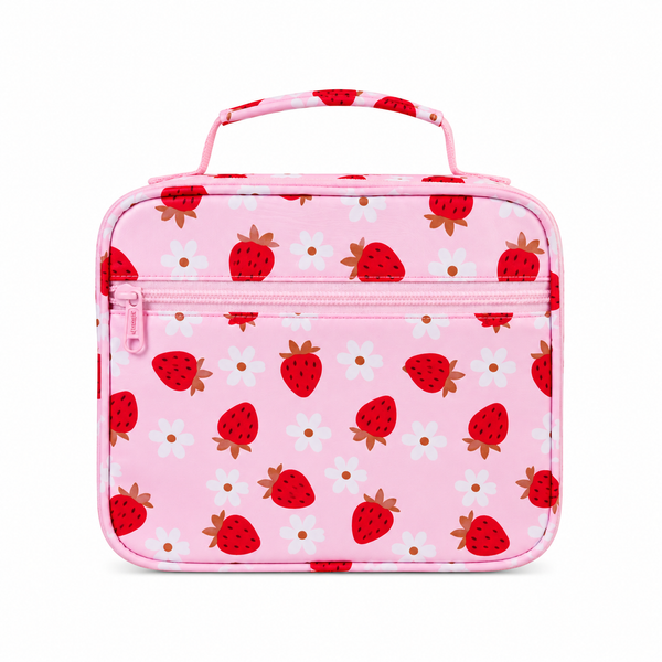 Strawberry Fields Mini Insulated Lunch Bag-Kinnder
