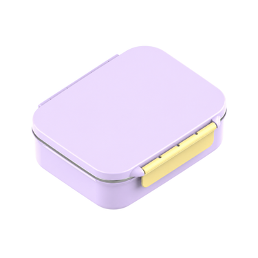 The Bento Stainless Steel Lunch Box Lilac & Butter-Bento Box-Kinnder