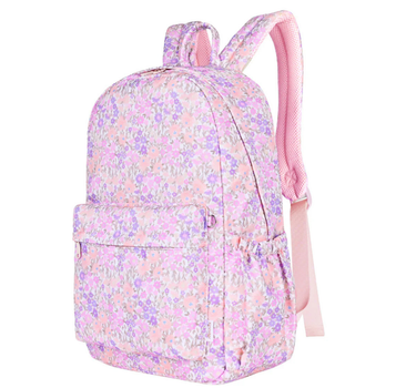 blossom junior backpack in white background